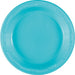 50ct 7in Plastic Plate Teal - Party Supplies