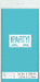 54x108 Tablecover Rectangle Teal - Party Supplies