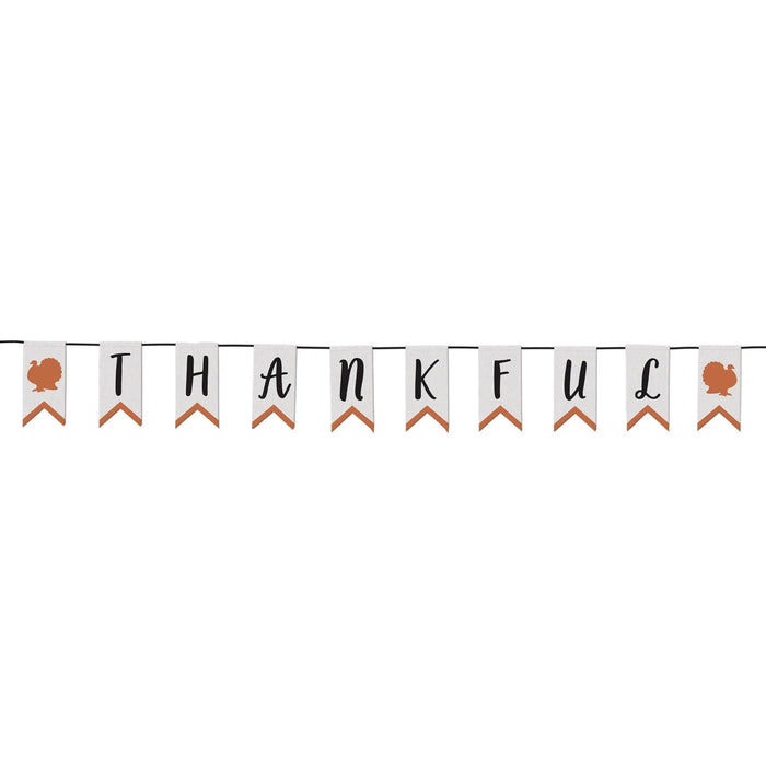 Thankful Canvas Banner 9' | 1 ct - Zurchers