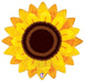 Thanksgiving Autumn Sunflower SuperShape Mylar Balloon 22" | 1 ct - Zurchers