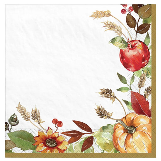 Thanksgiving Grateful Day Beverage Napkins | 36 ct - Zurchers