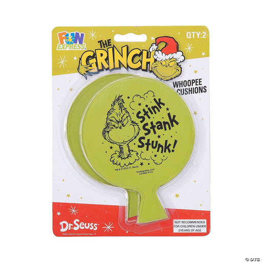 The Grinch Mini Whoopee Cushion | 2 ct. - Zurchers