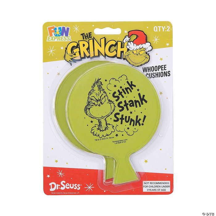 The Grinch Mini Whoopee Cushion | 2 ct. - Zurchers