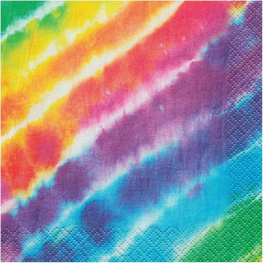 Tie Dye Beverage Napkins | 16ct