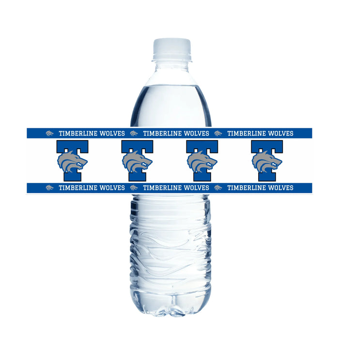 Timberline High School Water Bottle Labels | 12 ct - Zurchers