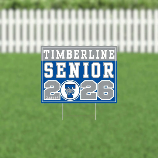 Timberline ID 2026 Senior Yard Sign | 1ct - Zurchers