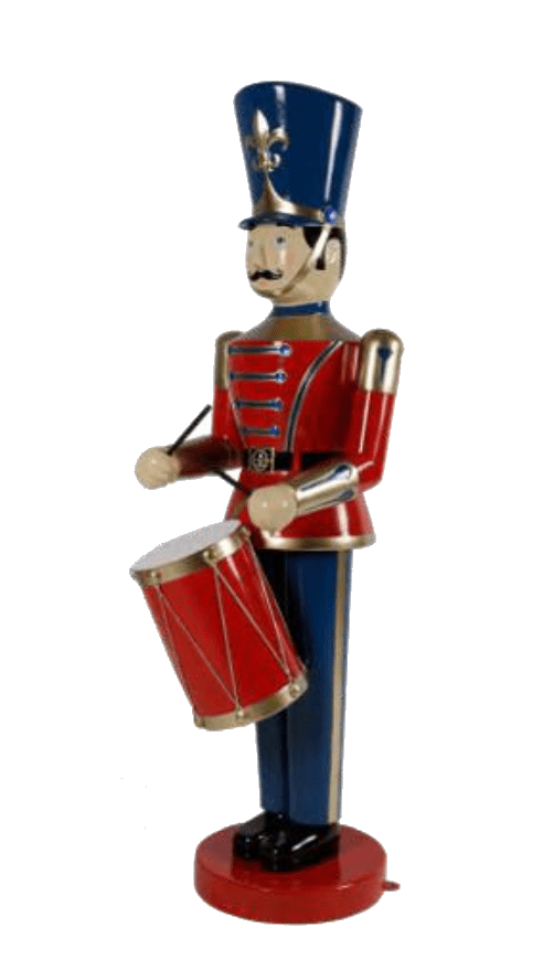 TOY SOLDIER W/DRUM 6FT RED TOP | 1ct - Zurchers
