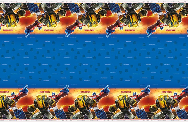 Tablecover Plastic Transformers - Party Supplies