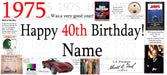 Customized Trivia Birthday Banner | 1ct - Zurchers