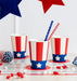 Uncle Sam Paper Cups 12 oz. | 8 ct - Zurchers