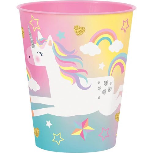 4ct Unicorn Cup 10oz - Party Supplies