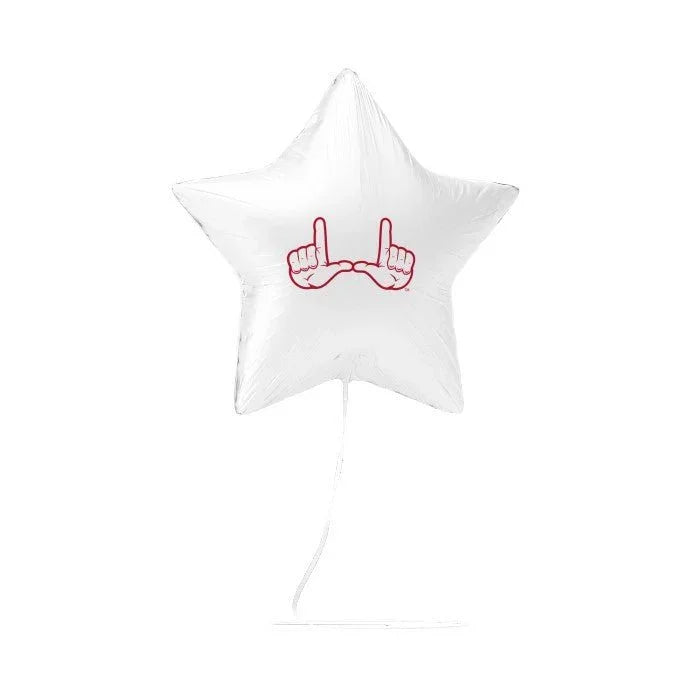 Utah Utes "U" Hand Sign Mylar Balloon 17" | 1 ct - Zurchers