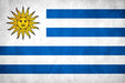 Uruguay Flag with Stick | 4" x 6" - Zurchers