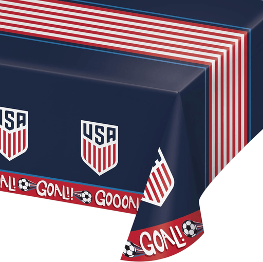 USA Men's Soccer World Cup 2026 Plastic Tablecover 54"x84" | 1ct
