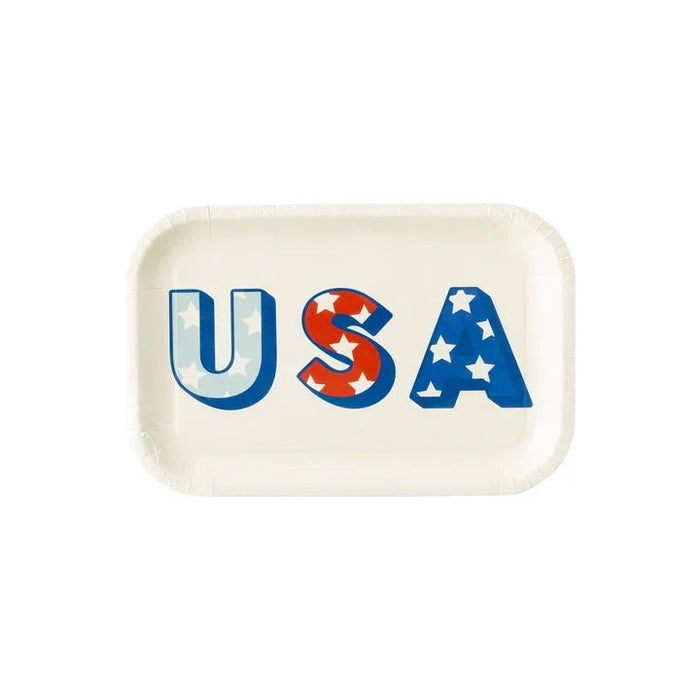 USA Paper Plates 10" | 8 ct - Zurchers