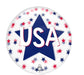 USA Stars Clearz Balloon 18" | 1 ct - Zurchers