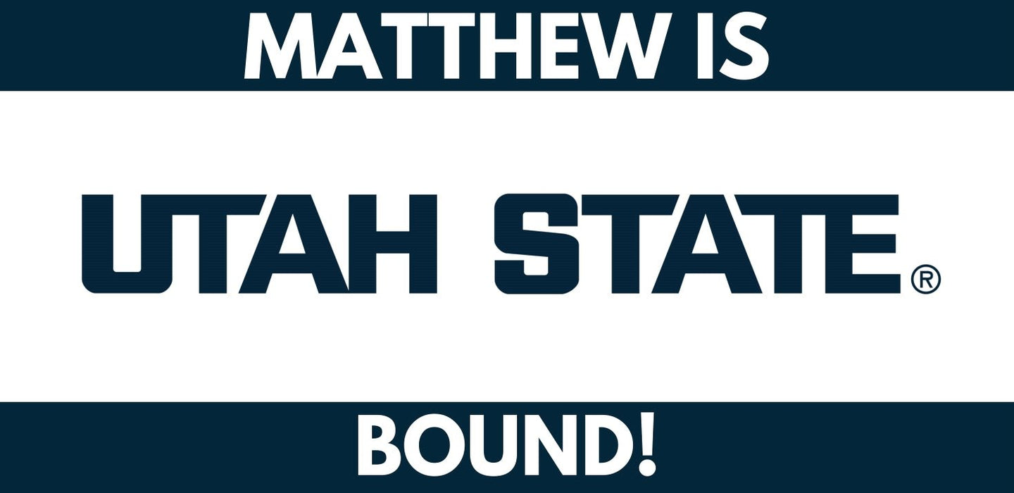 USU Bound! Custom Banner, 3' x 6' | 1 ct