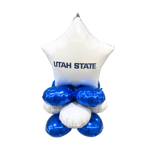 USU Wordmark Balloon Quad Air-filled Balloon Quad 17" | 1ct