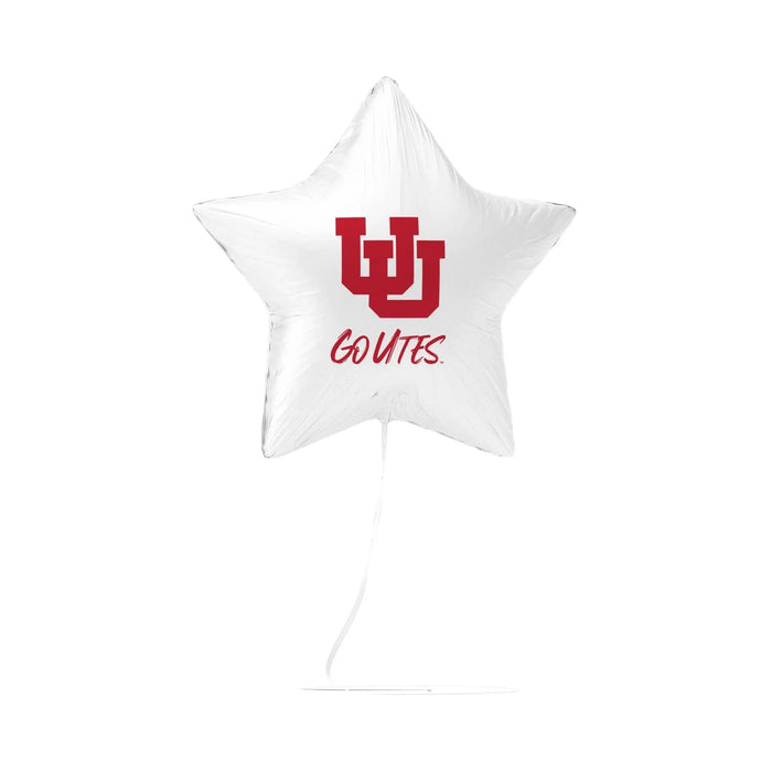 Utah Utes Go Utes Logo Mylar Balloon 17" | 1 ct - Zurchers
