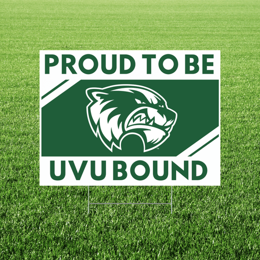 UVU Bound Yard Sign 18x24" | 1ct