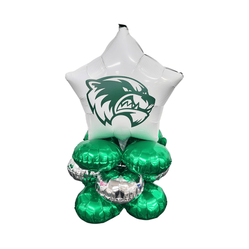 UVU Wolverine Head Air-filled Balloon Quad 17" | 1ct