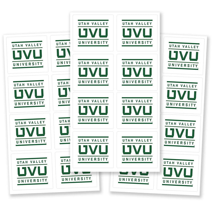 UVU Logo Stickers 2" | 24 ct - Zurchers