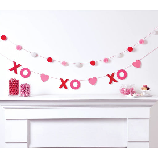 Valentine's Day XO Hearts Banners | 2ct - Zurchers
