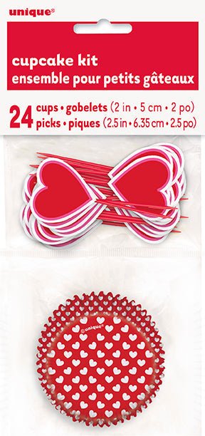Valentine's Hearts Cupcake Kit | 1kit - Zurchers