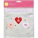 Valentine"s Candy Hearts Resealable Treat Bags | 20ct