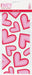 Valentine’s Day Retro Hearts Cello Bags 11" X 5" | 20ct