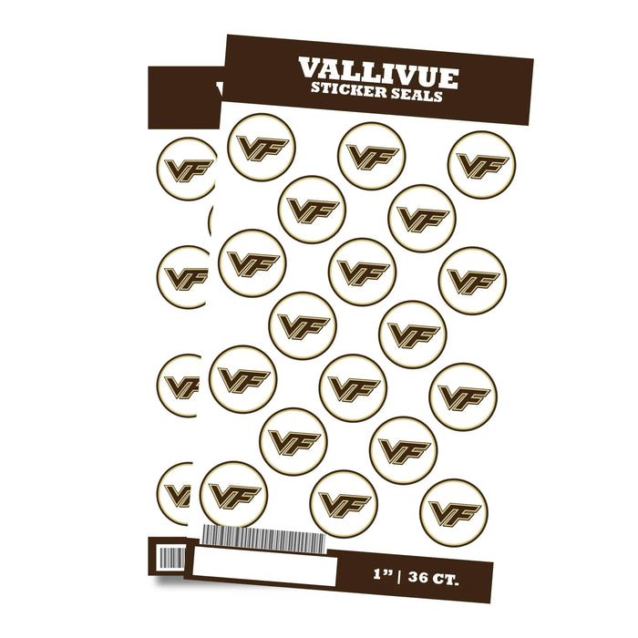 Vallivue High School Sticker Seal 1" | 36 ct - Zurchers