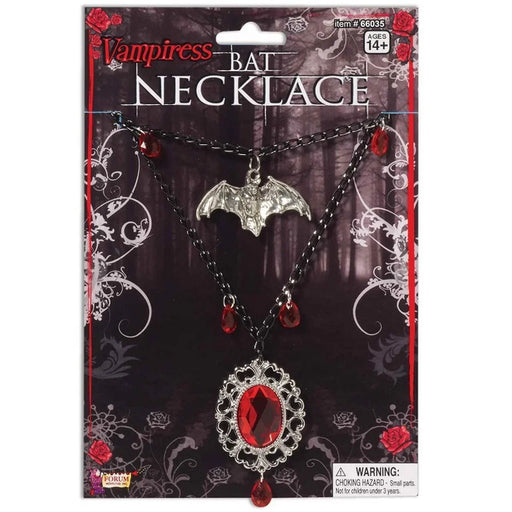 Vampiress Bat Necklace | 1ct - Zurchers