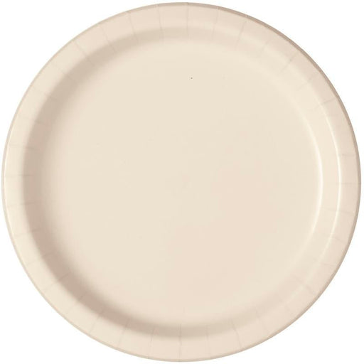 Vanilla Cream Paper Plates 10" | 50ct