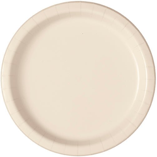 Vanilla Cream Paper Plate 7in | 50ct