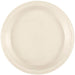 50ct 10in Plastic Plate Vanilla Cream - Party Supplies