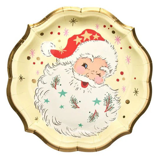 Vintage Santa Dinner Plates | 1ct - Zurchers
