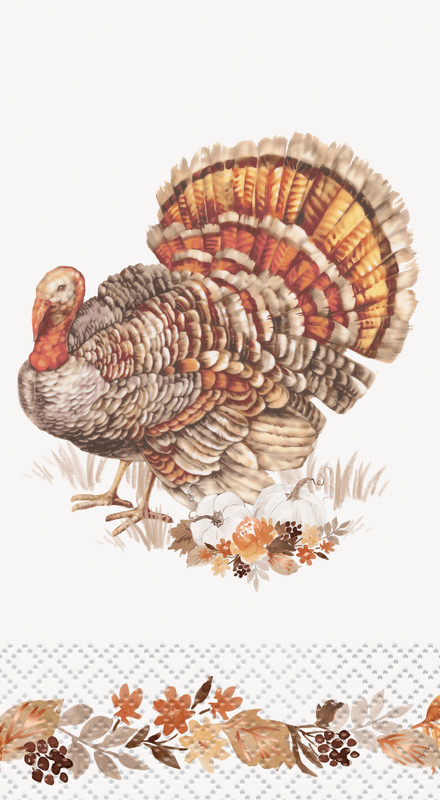 Vintage Turkey Guest Napkin | 1ct - Zurchers