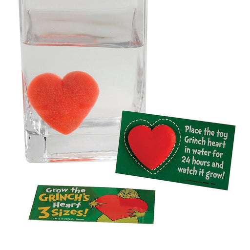 Watch It Grow Dr. Seuss™ The Grinch Heart Water Toy with Card Packs | 3 ct - Zurchers