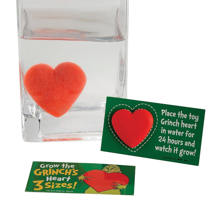 Watch It Grow Dr. Seuss™ The Grinch Heart Water Toy with Card Packs | 3 ct - Zurchers