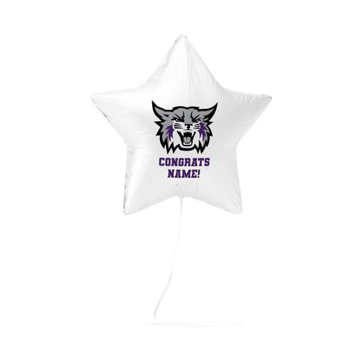 Weber St Custom Congrats Balloon 17" | 1ct (4ct Min)