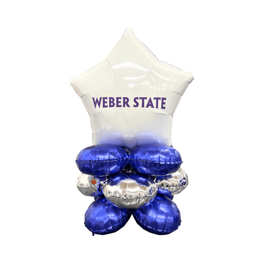 Weber St Wordmark Air-filled Balloon Quad 17" | 1ct