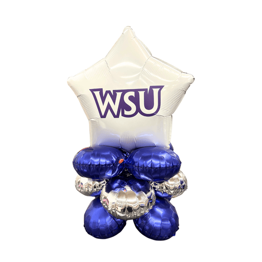 Weber St WSU Air-filled Balloon Quad 17" | 1ct