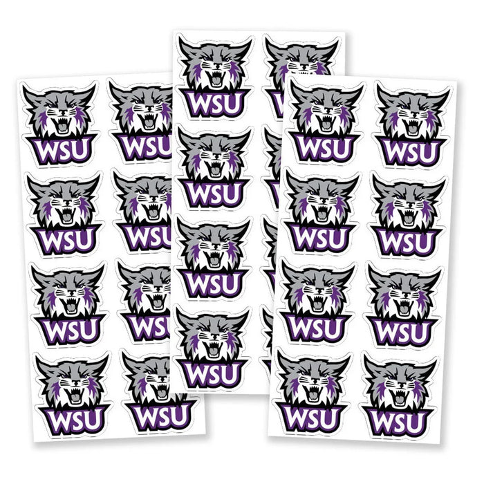 Weber State Logo Countour Cut Stickers 2" | 24 ct - Zurchers