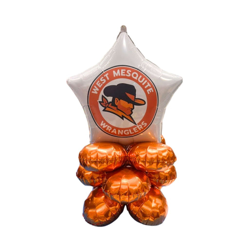 West Mesquite High School Air-Filled Balloon Quad 17" | 1ct