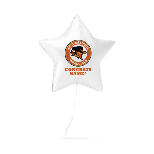 West Mesquite High School Custom Congrats Balloon 17" | 1ct (4ct Min)