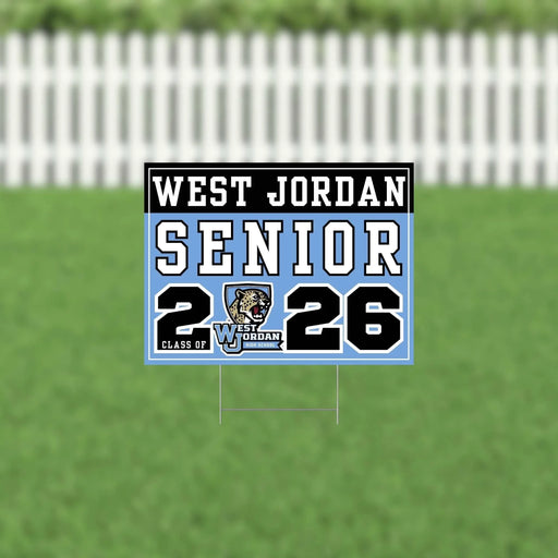 West Jordan UT 2026 Senior Yard Sign | 1ct - Zurchers