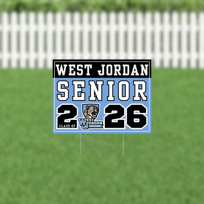West Jordan UT 2026 Senior Yard Sign | 1ct - Zurchers