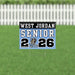 West Jordan UT 2026 Senior Yard Sign | 1ct - Zurchers
