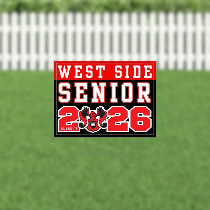 West Side NE 2026 Senior Yard Sign | 1ct - Zurchers
