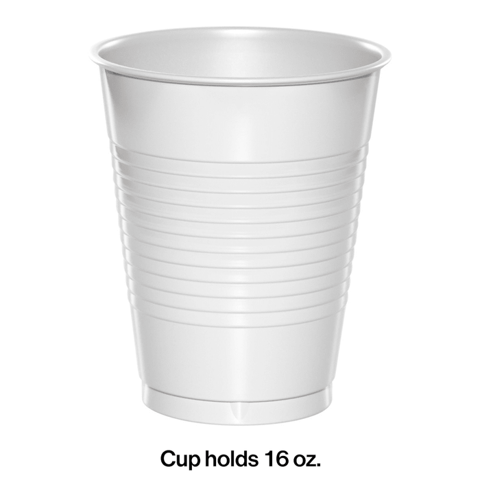 White 16oz Cups| 20ct - Zurchers